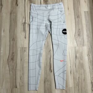 Nike Dri Fit Chicago Marathon Running Leggings Compression Pants Size Large Rare